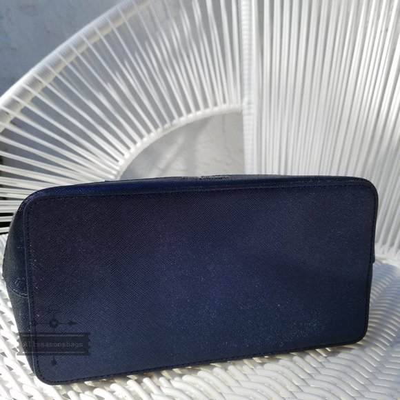 kate Spade SMALL Lola Satchel Dusk Navy Glitter - Picture 9 of 10